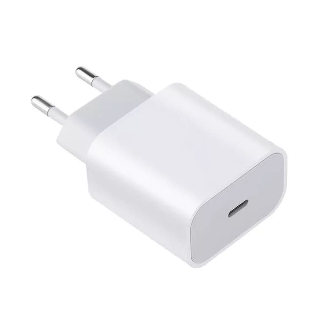 Fast Charging USB-C Wall Adapter for iPhone & Android Devices
